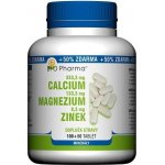 Bio-Pharma Calcium + Magnesium + Zinek 150 tablet – Hledejceny.cz