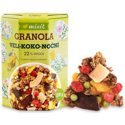 Mixit Veli-koko-noční granola 250 g – Zboží Mobilmania
