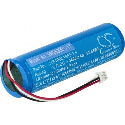 VHBW Baterie pro Philips Avent SCD831 / SCD833 / SCD841, 3400 mAh - neoriginální – Zboží Živě