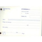 MSK 79 Stvrzenka A6 nečíslovaná – Zboží Živě