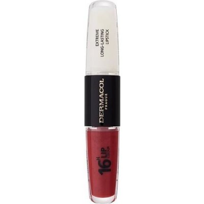 Dermacol Dlouhotrvající dvoufázová barva na rty a lesk 16H Lip Colour Extreme Long-Lasting Lipstick 20 4 + 4 ml – Zbozi.Blesk.cz