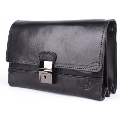 Marta Ponti Luxusní hladká kožená pánská etue no. 631černá – Zboží Dáma Marta Ponti Luxusní hladká kožená pánská etue no. 631černá – Zboží Dáma