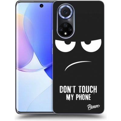 Pouzdro Picasee silikonové Huawei Nova 9 - Don't Touch My Phone černé