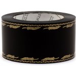 Smuteční stuha 6/50 - černá - ST2713 – Sleviste.cz