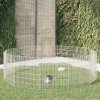 Klec pro hlodavce zahrada-XL 12dílná klec pro králíka 54 x 60 cm