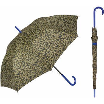Cachemir Elegance dámský holový vystřelovací deštník olivový