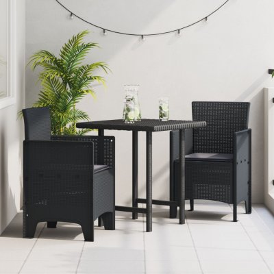 OMAXI 582973 Zahradní křeslo 2 ks Antracit 53 x 49 x 85 cm PP – Hledejceny.cz