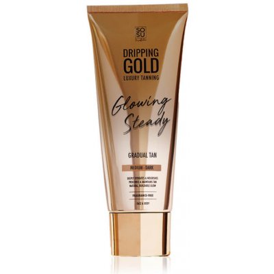 Sosu Glowing Steady samoopalovací krém Gradual Tan medium, dark 200 ml – Zbozi.Blesk.cz