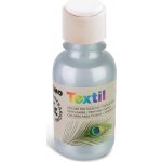 Barva na textil PRIMO 125 ml metalická stříbrná – Zboží Mobilmania