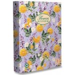 Pigna 4kroužkový pořadač Nature Flowers A5 35 mm mix motivů – Sleviste.cz