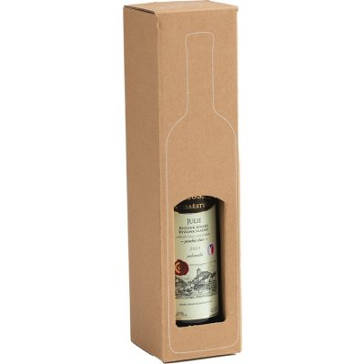 Obaly KREDO Dárková krabice na víno / 1 láhev / 89 x 89 x 360 mm – Zboží Živě