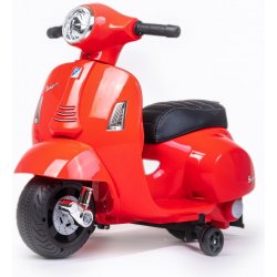 Baby Mix Vespa dětská elektrická motorka červená