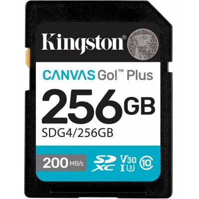 Kingston SDXC 256GB Canvas Go Plus SDG4/256GB – Zboží Živě Kingston SDXC 256GB Canvas Go Plus SDG4/256GB – Zboží Živě