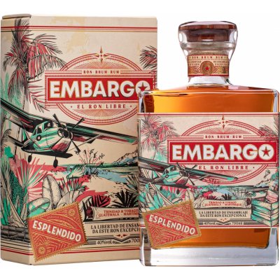 Embargo Anejo Esplendido 40% 0,7 l (kazeta)