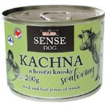 Sokol Falco Sense Dog kachna a hovězí 200 g – Sleviste.cz