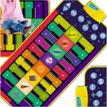 Click4toys Podložka na tanec vícebarevná látková 144 x 70 cm – Zboží Živě