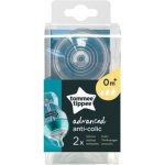 Tommee Tippee savička Advanced Anti-Colic Vari Flow 2ks 0m+ Bílá – Zboží Mobilmania