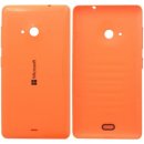 Náhradní kryt na mobilní telefon Kryt Microsoft Lumia 535 zadní oranžový