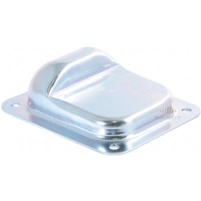 Středový doraz brány, pozink, velký, výška 50 mm – Zboží Mobilmania