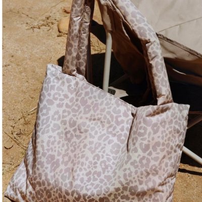 STUDIO NOOS Puffy MOM BAG taška Cream Leopard – Sleviste.cz
