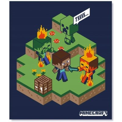 MINECRAFT fleecová deka – Hledejceny.cz