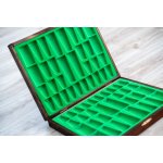 Dřevěná krabička na šachové figurky hnědá – Sleviste.cz