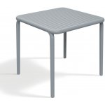 Ferne Plastový zahradní stůl 79,5 x 79,5 cm šedý 410358 – Hledejceny.cz