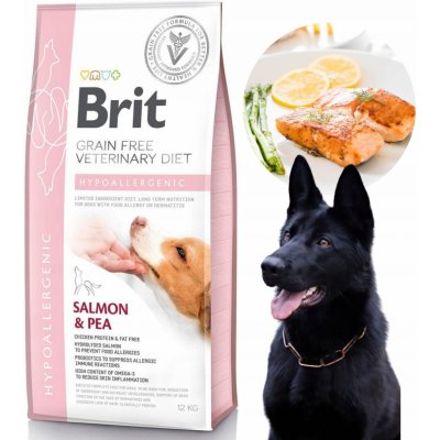Brit Veterinary Diet Dog Grain Free Hypoallergenic Dog 12 kg – Hledejceny.cz