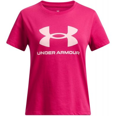 Under Armour UA Tech Big logo SS červená – Zboží Dáma