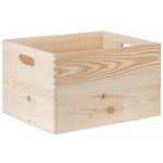 ČistéDřevo DŘEVĚNÝ BOX 40 x 30 x 23 cm – Zboží Mobilmania