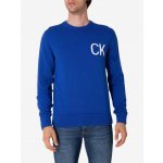 Calvin Klein svetr Jeans pánské modrá – Zboží Mobilmania