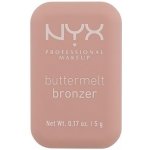 NYX Professional Makeup Buttermelt Bronzer vysoce pigmentovaný a dlouhotrvající bronzer 01 Butta Cup 5 g – Zbozi.Blesk.cz