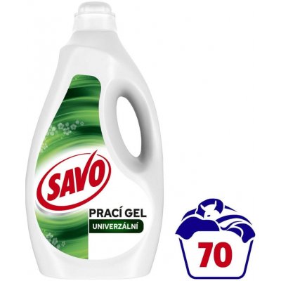 Savo prací gel barevné i bílé prádlo 70 PD 3,5 l – Zbozi.Blesk.cz