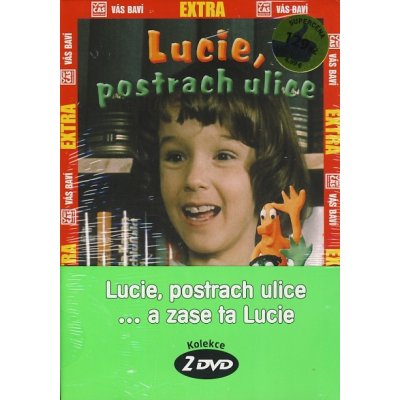 Lucie, postrach ulice + A zase ta Lucie pošetka DVD – Hledejceny.cz