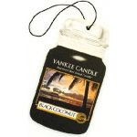 Yankee Candle Black Coconut papírová visačka | Zboží Auto