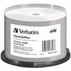 8 cm DVD médium Verbatim CD-R 700MB 52x, AZO, printable, spindle, 50ks (43756)