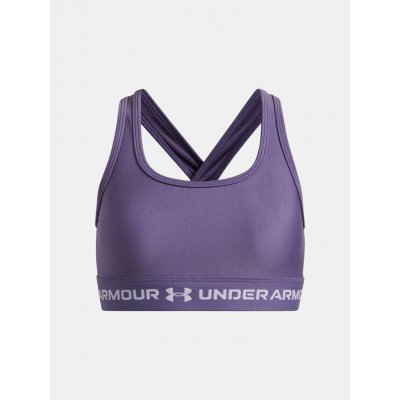 Under Armour dívčí podprsenka G Crossback Bra fialová – Zboží Dáma