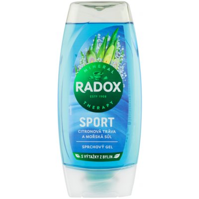 Radox Sport citronová tráva a mořská sůl sprchový gel 225ml – Hledejceny.cz