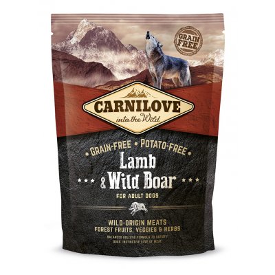 Carnilove Lamb & Wild Boar for Adult Dogs 1,5 kg – Hledejceny.cz