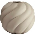 COOEE Váza Twist Ball, 20cm, písková - – Hledejceny.cz