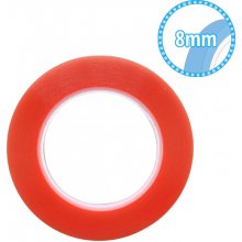 Magic RED Tape Oboustranná lepicí páska 8 mm x 25 m Transparentní