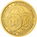 Česká mincovna zlatá mince Tolar Česká republika stand 1,245 ozg