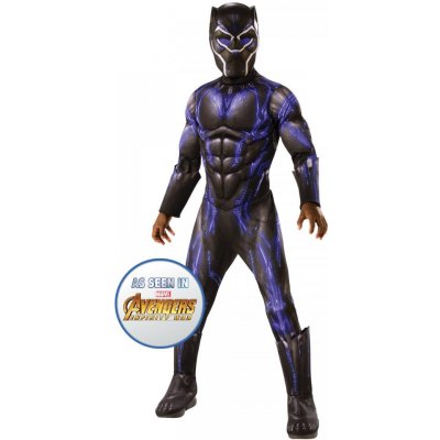 Black Panther Avengers Assemble Deluxe Child – Hledejceny.cz