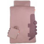 Done by Deer souprava Junior Sleepy Croco pink 100x140 cm – Hledejceny.cz