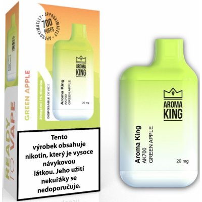 Aroma King AK Mini Green Apple 20 mg 700 potáhnutí – Zboží Dáma