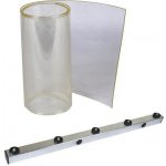 Standardní lamelová clona, šířka 30 cm, 1 m2, krytí 100 % – Zboží Mobilmania