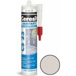 CERESIT CS 25 sanitární silikon 280g stříbrný – HobbyKompas.cz