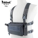 Wosport Taktický Chest rig D3CRM Šedý – Zboží Mobilmania