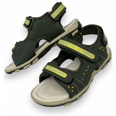 Colorful Chlapecké sandále tmavě zelené Zelená – Zboží Dáma