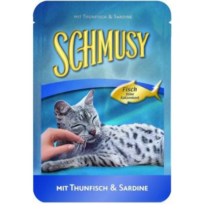 Schmusy ryba & tuňák & sardinky 100 g – Zboží Mobilmania